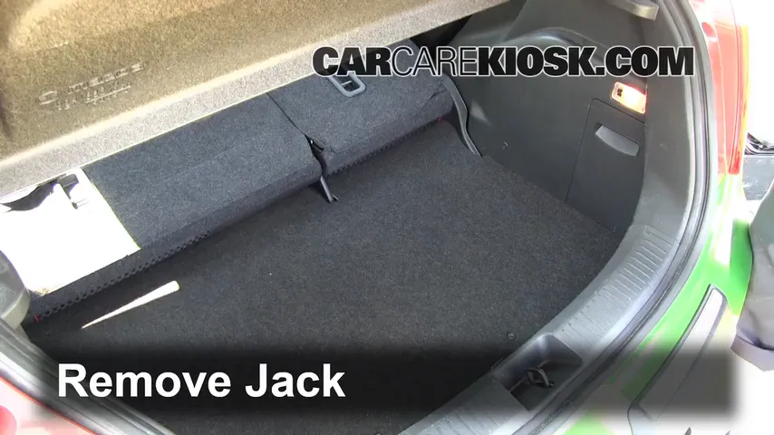 2012 Mazda 2 Touring 1.5L 4 Cyl. Hatchback (4 Door) Tires & Wheels Change a Flat Tire